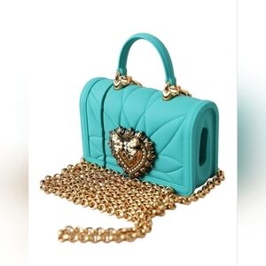 Dolce & Gabbana Turquoise Airpods Case